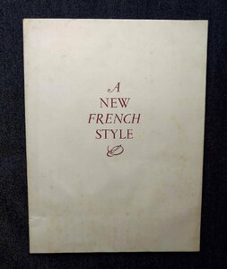 ルネ・グリュオー 1946年 ピエール・バルマン Rene Gruau A New French Style Eight Models from Pierre Balmain アリス・B・トクラス