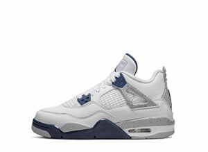 Nike GS Air Jordan 4 Retro "Midnight Navy" 23.5cm 408452-140