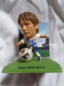 ☆★超美品★☆ サッカーフィギュア 2006年日本代表アウェイユニホーム背番号16番 中田浩二 フットボールフィギュア ワールドカップ 激レア