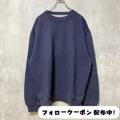 古着 used　CHAMPION　チャンピオン　長袖スウェット　ネイビー　オーバーサイズ　メンズ　レディース　秋冬服