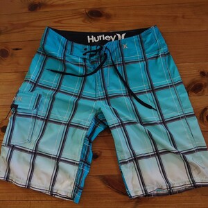 ★レア 希少柄 Hurley ハーレー ボードショーツ サーフパンツ 海パン サイズ28 グラデーションデザイン phantom ファンタム★