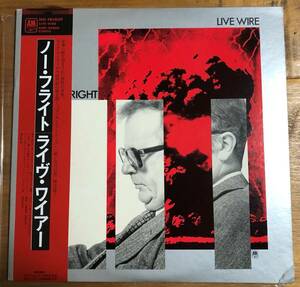 LP【New Wave】LIVE WIRE / NO FRIGHT【Promo】