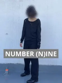 NUMBER (N)INE ダメージニット 02ss モダンエイジ期 本人期