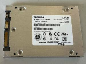 TOSHIBA SSD 128GB【動作確認済み】2963　