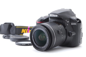 Nikon ニコン D3400 レンズキット 新品SD32GB付き ショット数6187回