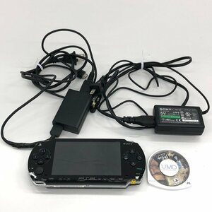 SONY　PSP　プレイステーションポータブル　本体　PSP1000　通電〇　ソフト　おまとめ【CKAR1014】