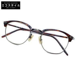 KANEKO OPTICAL 金子眼鏡 KV-34 度入りレンズ PURE TITANIUM サーモント メガネフレーム ブラウン系 眼鏡 49□21-145