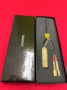 ★即日配送★ ほぼ未使用品 美品 シャネル CHANEL ノベルティ（非売品） キーホルダー ストラップ ルージュアリュールROUGE ALLURE