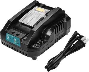 ブラック Vanko 互換 マキタ 充電器 DC18RC マキタ 14.4v-18v 充電器 小型 軽量化 マキタ バッテリー B