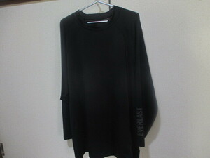 6L?■EVERLAST★長袖Ｔシャツ★黒 ★used★送料無料