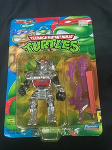 TEENAGE MUTANT NINJA TURTLES タートルズ フィギュア ROBOTIC ROCKSTEADY 新品未開封 当時品 匿