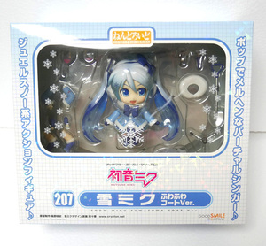  未開封 雪ミク ふわふわコートVer 初音ミク 207 ねんどろいど グッドスマイル