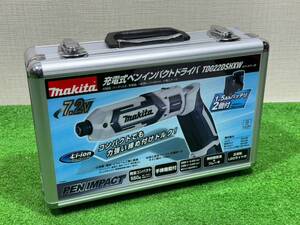 （Ｍ1517）makita／マキタ 充電式ペンインパクトドライバー TD022ＳＨＸＷ用 アルミケース　美品