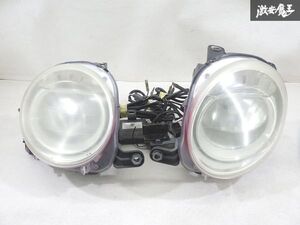 【HID点灯OK!!】 FIAT 純正 312系 フィアット500 HID ヘッドランプ ヘッドライト セット 即納 棚10-2