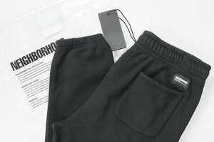 NEIGHBORHOOD ◆23AW PLAIN SWEATPANTS スウェット パンツ 黒 Lサイズ イージー ジョガーパンツ ネイバーフッド ◆15/BT22