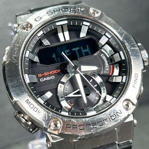 CASIO カシオ G-SHOCK ジーショック G-STEEL GST-B200-1AJF 腕時計 タフソーラー アナデジ 多機能 Bluetooth モバイルリンク 動作確認済み