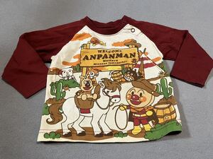 アンパンマン長袖Tシャツ80