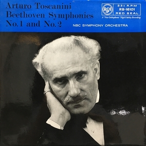 RCA RB-16101 トスカニーニ ベートーヴェン:交響曲第1＆2番 外溝 英盤 / Toscanini Beethoven:Symphony No.1&2 UK