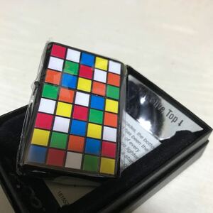 ZIPPO ジッポ Distinctive top ボトムズアップ 両面加工 2011年製 未使用