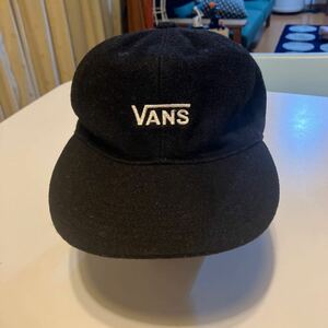 VANS バンズ ウール混 帽子 キャップ ブラック