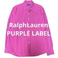 Ralph Lauren パープルレーベル レギュラーカラーシャツ ピンク