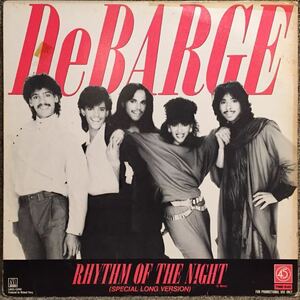【レア/JPN盤(promo)/Soul,Disco/12】DeBARGE / Mary Jane Girls - Rhythm Of The Night / In My House / 非売品 / 見本盤 / 試聴検品済