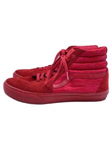 VANS◆ハイカットスニーカー/26cm/RED/V38CF