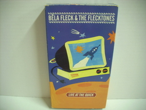 ■VHS BELA FLECK & THE FLECKTONES / LIVE AT THE QUICK ベラ・フレック ライブ ブルーグラス カントリー ◇r2618