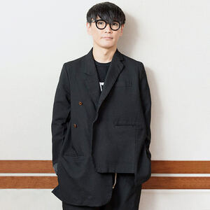 捩れジャケット 山口一郎 ウール縮絨 コムデギャルソンオムプリュスHOMME PLUS 18AW 2018AW Boiled Wool Twisted Jacket捻れ ねじれ シーム