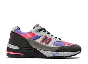 Palace New Balance 991 "Black/Purple" 26.5cm M991PLE