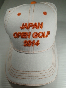 ジャパンオープンゴルフ　２０１４　千葉カントリー　非売品キャップ