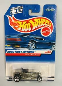 HOTWHEELS ホットウィール DEUCE ROADSTER　2000　FIRST EDITIONS