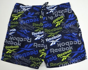 ★【Reebok リーボック】トランクス型水着 L5_71046_RBK NAVY Lサイズ（USサイズ）