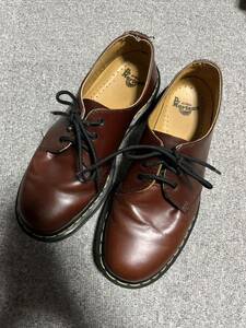 ドクターマーチン　1460 赤　レッド　本革　dr.martens ※英国　イングランド製ではないです