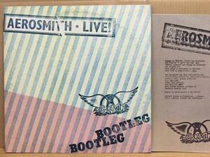 AEROSMITH / LIVE BOOTLEG 2枚組LP 40AP-1170 日本盤