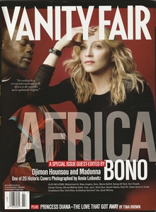 美品　MADONNA　マドンナ　表紙雑誌 　2007年　 Vanity Fair（US雑誌）