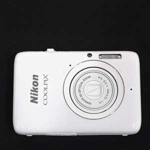 Nikon COOLPIX S02 4.1-12.3mm 1:3.3-5.9 コンパクトデジタルカメラ 光学機器 QG022-25