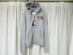 新品 正規品 EMPORIO ARMANI エンポリオアルマーニ パーカー メンズ Lサイズ