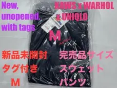 Ｍ☆新品未開封☆UNIQLO ×KAWS ＋ウォーホル スウェットパンツ③