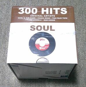 輸入盤15CD BOX：300 HITS SOUL/JAMES BROWN/MARVIN GAYE/RAY CHARLES/JACKSON 5/DIONNE WARWICK/BARRY WHITE/SUPREMES他