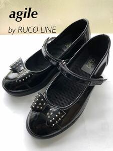 ★agile by RUCO LINE レディース シューズ パンプス★サイズ37(23.5cm程度)