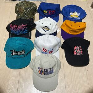 1円スタート ヴィンテージ ビンテージ キャップ 帽子　まとめ セット Wholesale トラッカー レトロ 企業モノ 90s USA製 古着卸 仕入れ