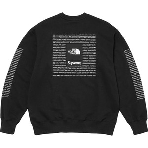 新品未開封 Supreme The North Face Crewneck Black (M) 24SS 黒 ノースフェイス クルーネック トレーナー