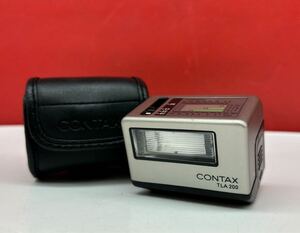 # CONTAX TLA200 TLA 200 カメラ ストロボ アクセサリー フラッシュOK 動作確認済 コンタックス