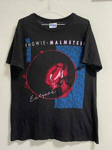 イングヴェイマルムスティーン Yngwie Malmsteen Tシャツ Eclipse Steven Vai Mr. Big OZZY OSBOURNE ANTHRAX IRON MAIDEN judas priest 