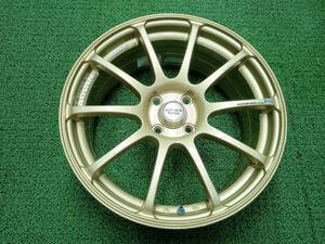 ★軽量★希少品★ ヨコハマ ADVAN RACING RS 17×7.5J +41 4H-100 1本 アクア・ヴィッツ・カローラ・ロードスター等