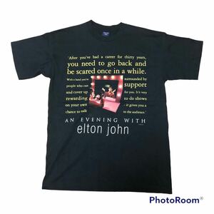 90s DEADSTOCK elton john USA TOUR Tシャツ L