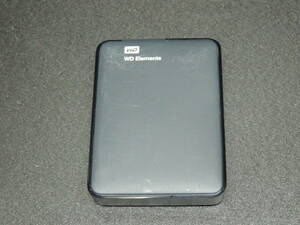 【検品済み/使用87時間】WD 2TB ポータブルHDD WDBU6Y0020BBK 管理:m-04