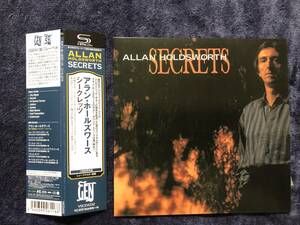 [SHM-CD] ALLAN HOLDSWORTH - SECRETS CD / 紙ジャケット仕様限定盤 アラン・ホールズワース