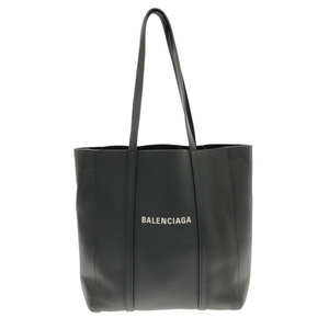 バレンシアガ BALENCIAGA トートバッグ 551810 エブリデイトート レザー ダークグレー バッグ